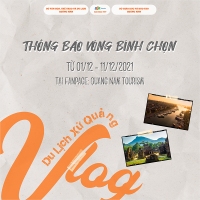 Thông báo bình chọn cuộc thi Vlog Du lịch xứ Quảng