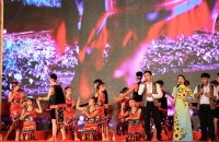Chương trình nghệ thuật khai mạc Liên hoan cồng chiêng huyện Nam Giang năm 2022