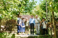 Khảo sát du lịch xanh tại Làng cổ Lộc Yên (huyện Tiên Phước, tỉnh Quảng Nam) vào sáng ngày 15.9.2022