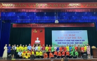 Lớp tập huấn bồi dưỡng kỹ năng thực hành đi sản nghệ thuật Bài chòi tại huyện Tiên Phước