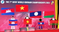 Vận động viên Quảng Nam giành huy chương Vàng Vovinam thế giới
