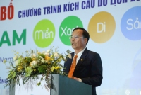 Ông Nguyễn Thanh Hồng - Giám đốc Sở VH,TT&DL thông tin về chương trình kích cầu du lịch Quảng Nam năm 2024