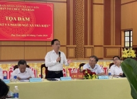 Đồng chí Nguyễn Thanh Hồng   Tỉnh ủy viên,  Giám đốc Sở Văn hóa, Thể thao và Du lịch tỉnh Quảng Nam phát biểu