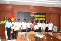 Khen thưởng VĐV Huỳnh Đỗ Đạt đạt huy chương vàng thế giới môn Wushu