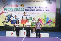 Giải Pickleball vô địch các Câu lạc bộ...