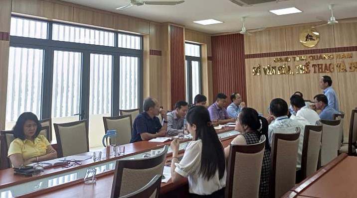 Họp bàn kế hoạch tổ chức giải vô địch Quần vợt Quảng Nam mở rộng 2022
