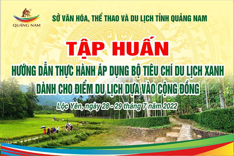 Tập huấn hướng dẫn thực hành áp dụng bộ Tiêu chí du lịch xanh dành cho điểm du lịch dựa vào cộng đồng tại Làng văn hóa du lịch Làng cổ Lộc Yên