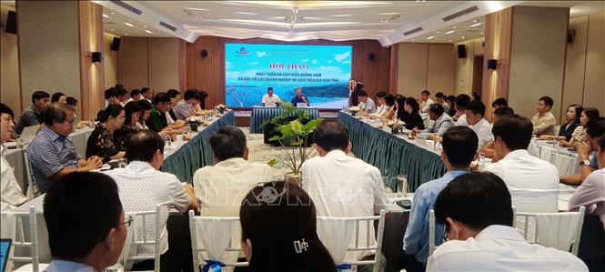 Quang cảnh hội thảo phát triển du lịch biển đảo Quảng Nam