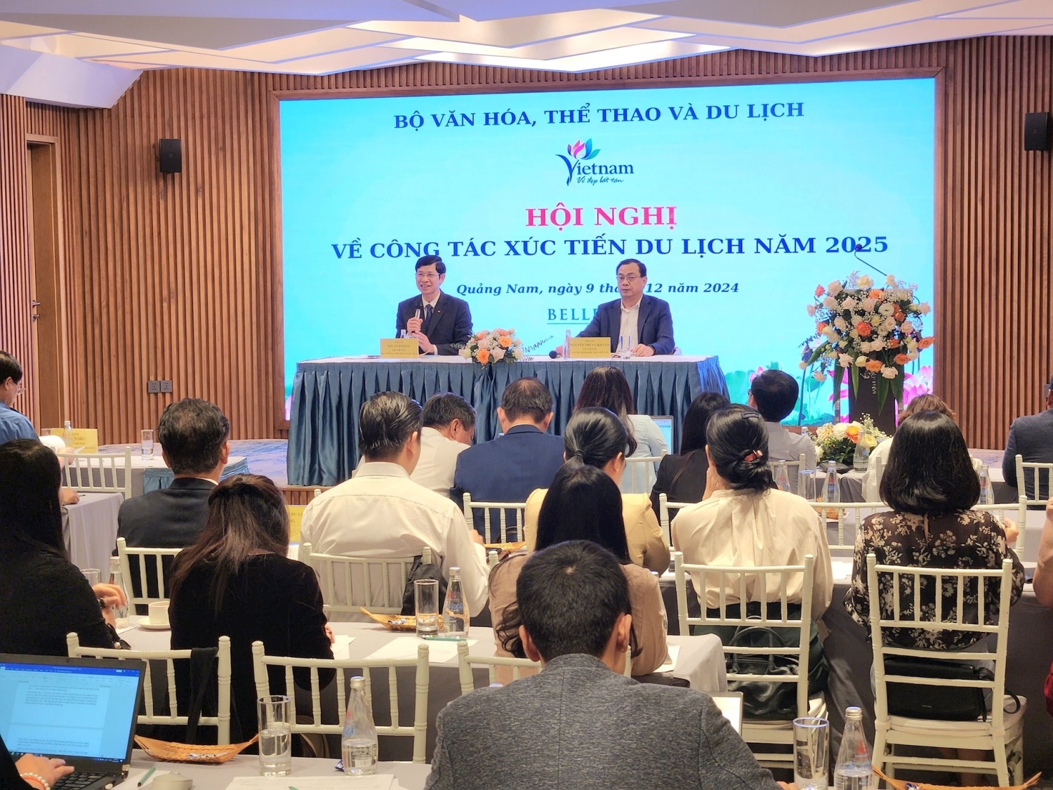 Quang cảnh hội nghị về công tác xúc tiến du lịch năm 2025