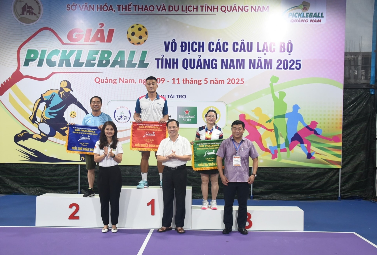 Giải Pickleball vô địch các Câu lạc bộ tỉnh Quảng Nam năm 2025