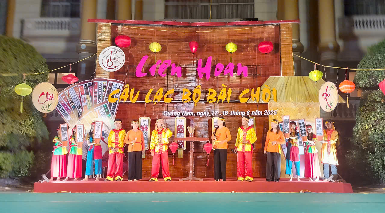 CLB bài chòi huyện Núi Thành đoạt giải Nhất Liên hoan Câu lạc bộ, Đội, Nhóm nghệ thuật Bài chòi tỉnh Quảng Nam năm 2025
