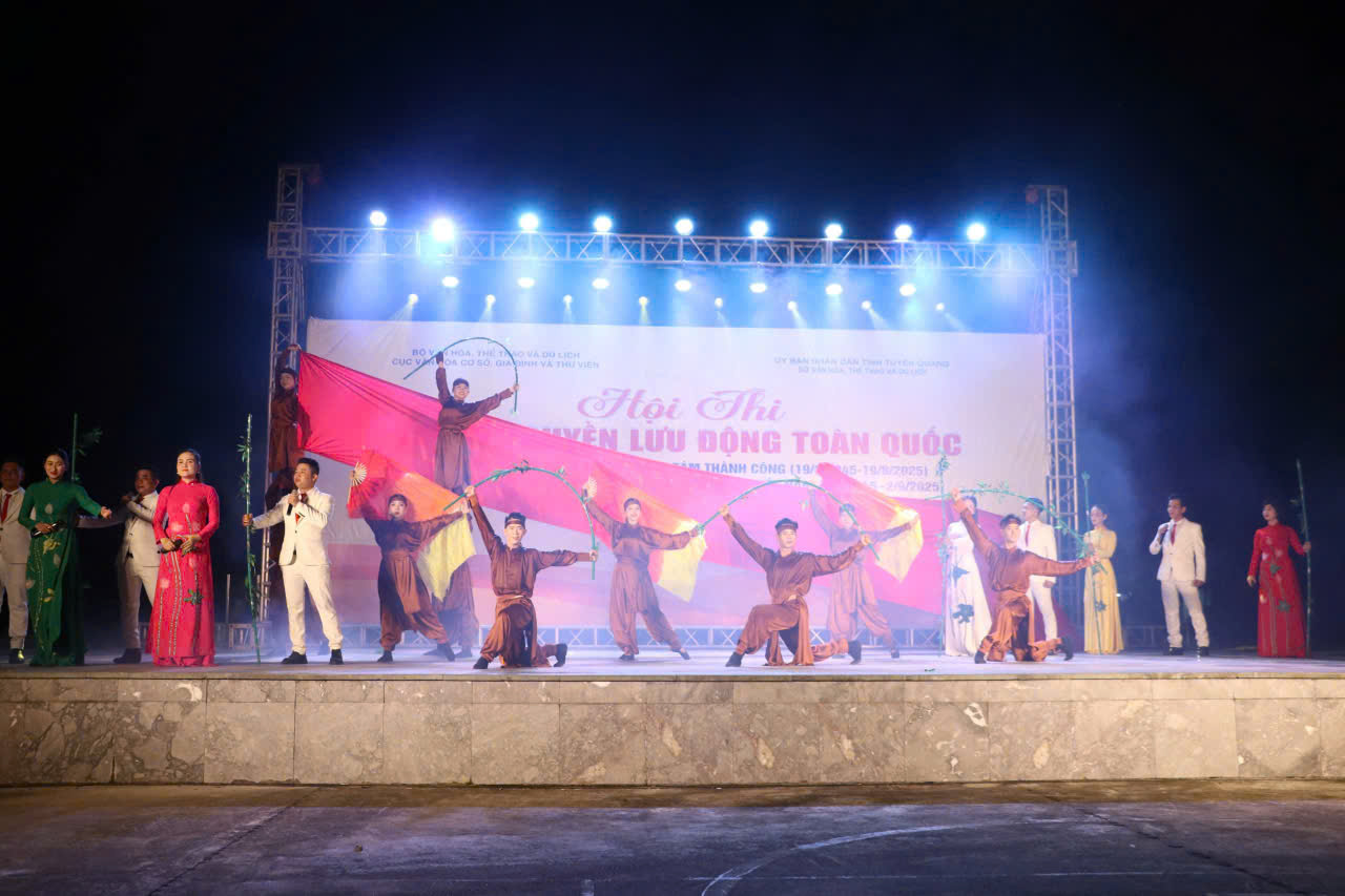 Bế mạc Hội thi Tuyên truyền lưu động toàn quốc năm 2025